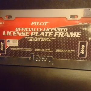 JEEP License Plate Cover